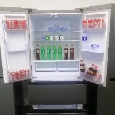 French door refrigerator(Inside)