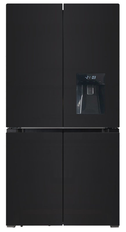 Cross door refrigerator with water dispenser model number BCD-505WD