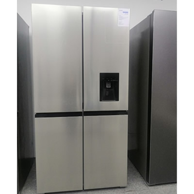 Cross door refrigerator with water dispenser model number BCD-450WD 