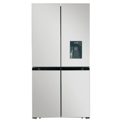 Cross door refrigerator with water dispenser model number BCD-446WD 