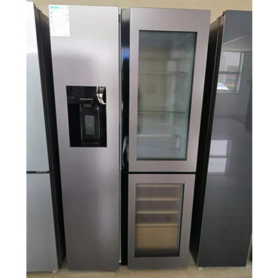 T door Refrigerator with wine cooler and automatic ice maker model number BCD-562W