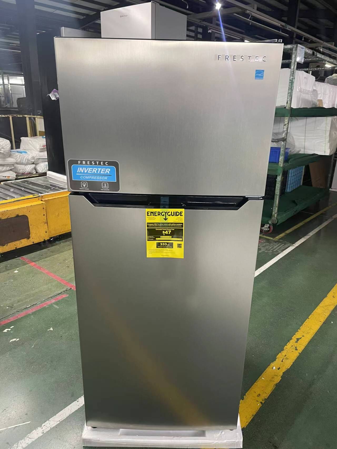 (No frost) Top freezer bottom fridge refrigerator BCD-415W